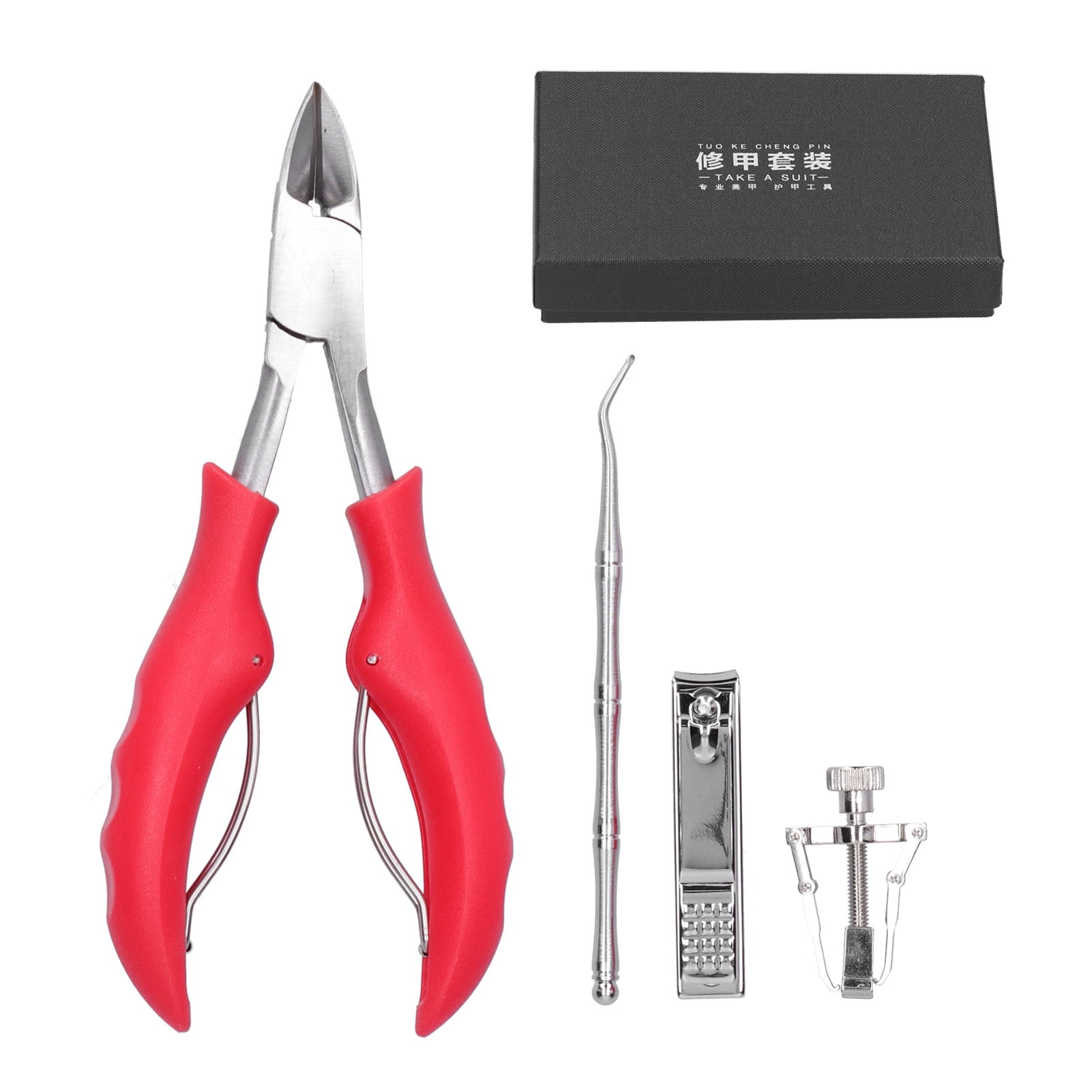 Ingrown Toenail Tools Kit, Stainless Steel Professional Pedicure Tools