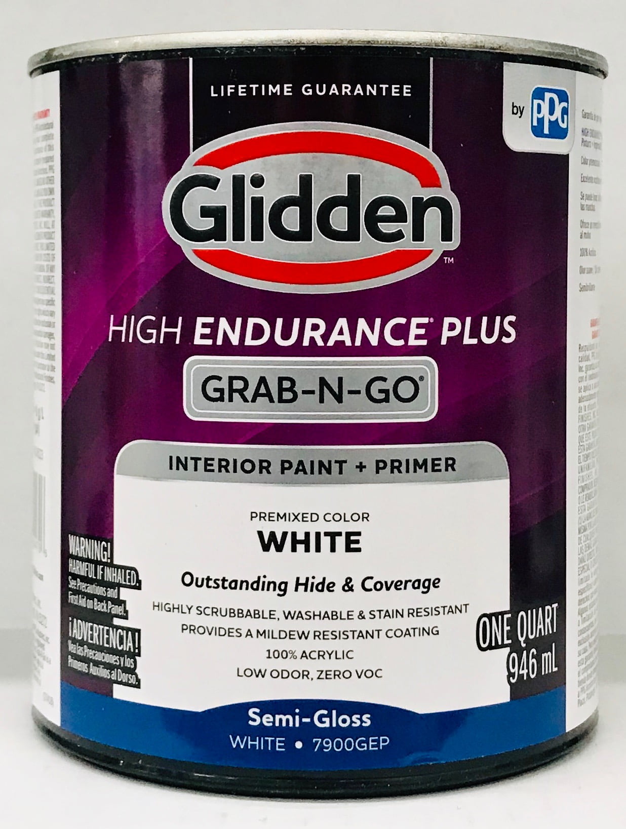 Glidden High Endurance Plus GrabNGo SemiGloss Interior Paint