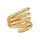 thumbnail image 1 of Anillo Zvezda de Chapa de Oro de 18 k diseño Garra dorado, 1 of 3