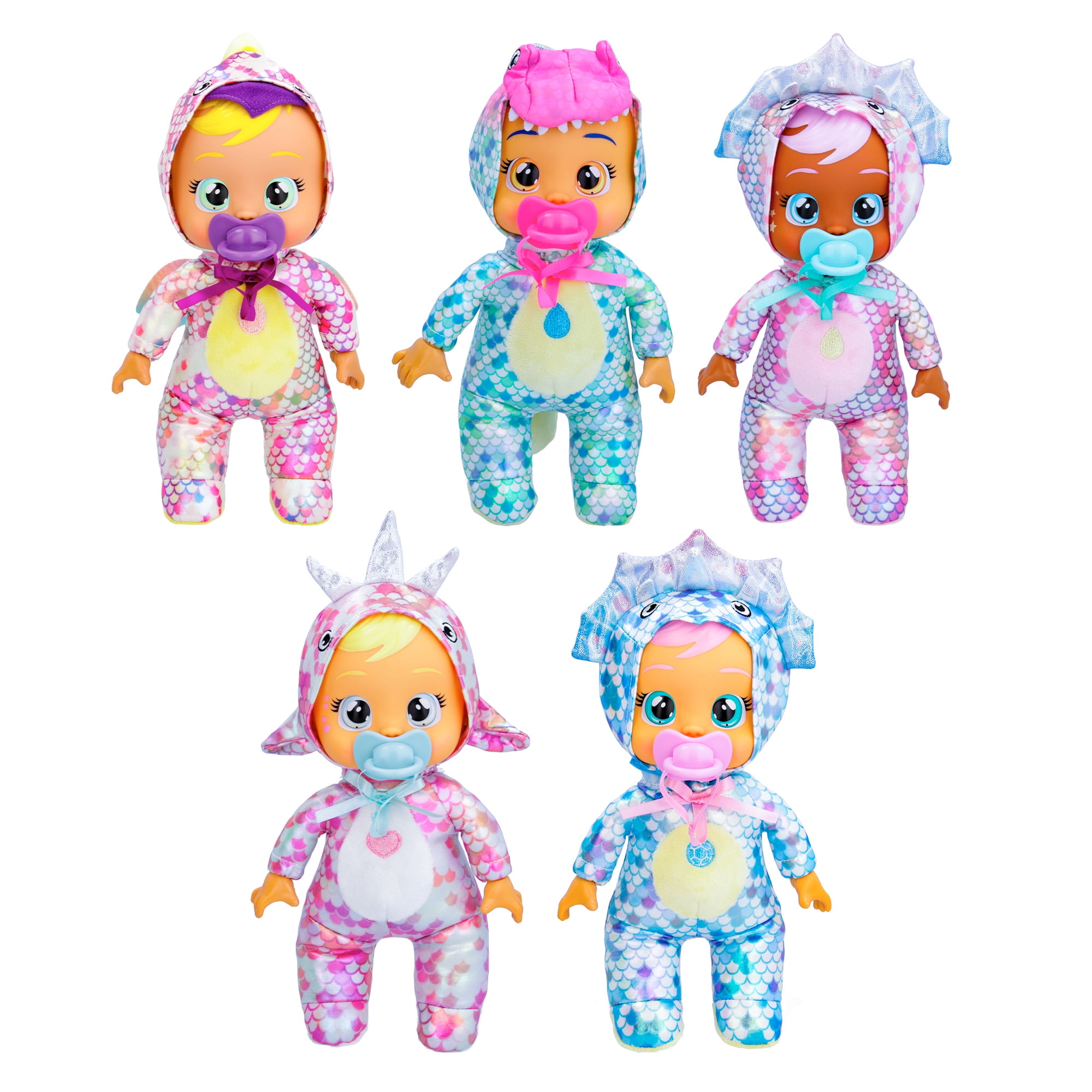 Cry Babies Tiny Cuddles Dinos Stella 9 inch Baby Doll