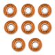 thumbnail image 2 of 4pcs Señuelos de Pesca Aparejos Gancho Pike Wobble Bait 5g 10g 15g 20g - naranja Sunnimix Rodamientos de skateboard 608RS, 2 of 8