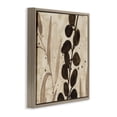 thumbnail image 2 of Stupell Industries Bohemian Asymmetrical Natural Leaves Brown Floating Frame Canvas Art, 25 x 25, by Krinlox, 2 of 7