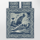 thumbnail image 4 of Viking Doona Cover - Viking Ship Art - Viking Quilt Bed Set Rlt12, 4 of 5