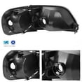 thumbnail image 2 of AKKON - For 1997-2003 Ford F150 F250 Light Duty Heritage Expedition OE Replacement Black Headlights Corner Left/Right Lamp, 2 of 6