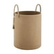 thumbnail image 2 of Cesta de almacenamiento para organizar la ropa, cesta tejida con asas, cesta para ropa sucia, organizador para la sala de estudio, juguetes, hogar, 2 of 8