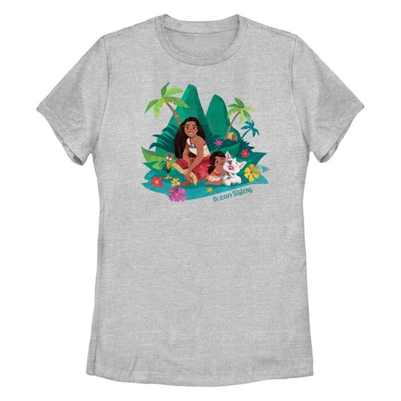 Women's Moana 2 Ocean Sisters  Graphic T-Shirt