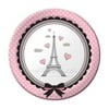 Party In Paris 7 " Cake Plate (8 Count)