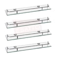 thumbnail image 1 of Paquete de 4 repisas de vidrio rectas ESATTO Esatto AC-027 4-PACK, 1 of 4