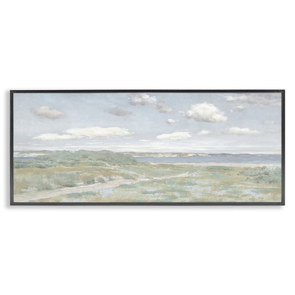 Stupell Industries Path To The Water Black Framed Giclee Art, design by Christy McKee