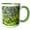 Green/White, variant on 3drose, California, San Diego, Oak Forest in Cleveland Nf - Us05 Bja0330 - Jaynes Gallery, 11oz Mug