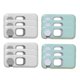 thumbnail image 1 of Seguros para Niños perfecl 6x gris claro y 6x verde, 1 of 8