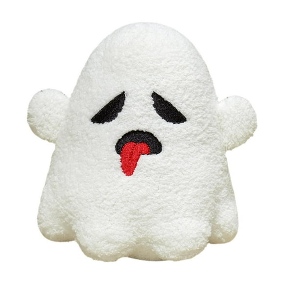 Peluche de Halloween, almohada rellena, regalo de cumpleaños, decoración de fiesta, decoraciones festivas, peluche para bebés, adultos, amigos y Fantasma