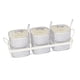 thumbnail image 5 of Tarro de Condimentos Perfecl con Bandeja 3 Rejillas Blanco, 5 of 8