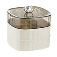 thumbnail image 4 of Tongina Divided Serving Tray Snack Fruit Plate Compartments Snack Tray Snack Platter for Party Wedding Entertaining Dried Fruits Nuts 3 double layer, 4 of 8