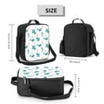 thumbnail image 2 of Fotbe Turtles And Seahorses Lonchera Bolsa de Almuerzo para Hombres y Mujeres, Lonchera de Gran Capacidad, Bolsa de Almuerzo Reutilizable, Bolsa Térmica Aislante, 2 of 7