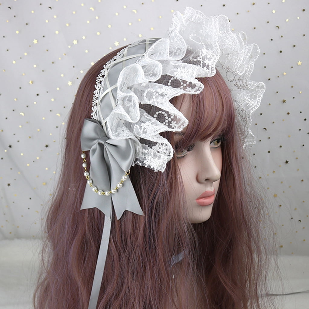 ribbon lace headdress / リボンレースヘッドドレス