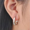 thumbnail image 4 of QQTDFG Elegant Opal Jewelry 925 Silver Women Hoop Dangle Drop Earrings Weedding Gift-#6, 4 of 9