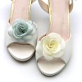 thumbnail image 3 of Botas de invierno con flores, sandalias de boda, Clips para zapatos, adornos para zapatos con flores rosas, decoración, 3 of 5