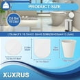 thumbnail image 6 of XUXRUS Bin Bags 15L Small Pedal Bin Liners 100 Counts Waste Bin Bags 4 Gallon Trash Bags for Kitchen Bathroom Office., 6 of 7