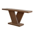 thumbnail image 7 of GZXS 66" Rectangle Console Table for Entryway, Space-Saving X-Frame Wooden Sofa Table with Wide Top, Heavy-Duty Hallway Table for Living Room, Foyer (Imitative Oak), 7 of 7