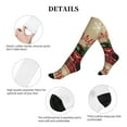 thumbnail image 5 of Sikiie Christmas Vintage Red Truck 1 Pairs Compression Socks for Men and Women 15-20 mmHg Running Support Socks, 5 of 7