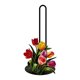 thumbnail image 2 of Soporte de Metal con Diseño Floral para Toallas de Papel: Soporte Decorativo para Rollos de Cocina con Diseño Resistente para Encimera, Ideal para Estilos Rústicos, Bohemios y Modernos., 2 of 7
