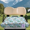 thumbnail image 3 of XYZCANDO Turtle Pattern Golfcart Seat Towel Cover Protector with Front Pockets, Protection, Suitable for Sports, Fit for EZGO, 3 of 8