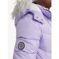thumbnail image 3 of Justice Girls Puffer Jacket with Faux Fur Lined Hood, Sizes 5-18, 3 of 5