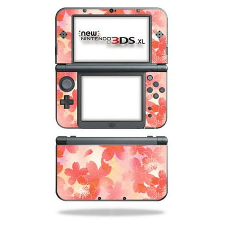 MightySkins NI3DSXL2-Peach Flowers Skin Decal Wrap for New Nintendo 3DS XL 2015 Cover Sticker - Peach Flowers Each Nintendo 3DS XL (2015) kit is printed with super-high resolution graphics with a ultra finish. All skins are protected with MightyShield. This laminate protects from scratching  fading  peeling and most importantly leaves no sticky mess guaranteed. Our patented advanced air-release vinyl guarantees a perfect installation everytime. When you are ready to change your skin removal is a snap  no sticky mess or gooey residue for over 4 years. You can t go wrong with a MightySkin. Features Nintendo 3DS XL (2015) decal skin Nintendo 3DS XL (2015) case Nintendo 3DS XL (2015) skin Nintendo 3DS XL (2015) cover Nintendo 3DS XL (2015) decal This is Not a hard case. It is a vinyl skin/decal sticker and is NOT made of rubber  silicone  gel or plastic. Durable Laminate that Protects from Scratching  Fading & Peeling Will Not Scratch  fade or Peel Proudly Made in the USA Nintendo 3DS XL (2015) NOT IncludedSpecifications Design: Peach Flowers Compatible Brand: Nintendo Compatible Model: 3DS XL (2015) - SKU: VSNS55244