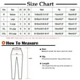 thumbnail image 3 of EOYWHK Work Pants for Men Men's Fashion Drawstring Elastic Waist Multi-Pocket Casual Outdoor Cargo Length Pants Fall Winter, 3 of 4