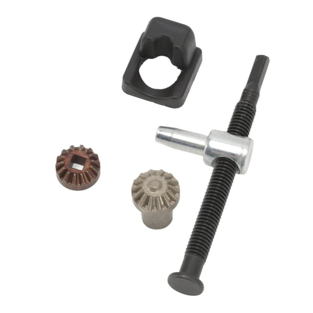 Kit de ajuste de tensor de barra de cadena para motosierra Jadeshay 2 juegos de hierro y aluminio