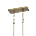 thumbnail image 2 of Island Chandelier with 6 Dimmable Integrated Tea Light Design LED, Gold- Saltoro Sherpi, 2 of 5