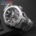 thumbnail image 5 of Correa de reloj de metal modificada para Casio G-SHOCK GST-B200, correa de acero inoxidable de precisión GST-B200D con saliente de 16 mm, 5 of 5