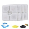 thumbnail image 2 of YouLoveIt 4/8 Pcs Cat Fountain Replacement Filter, Pet Water Fountain Filters, Activated Carbon Replacement Filter for Automatic Pet Fountain Cat Water Fountain Dog Water Dispenser, 2 of 7