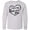 AC-Heather Grey, variant on Inktastic I Love My Oma and Opa in Black Chalk Heart Long Sleeve Youth T-Shirt
