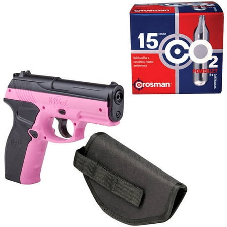 Crosman Wildcat .177 Caliber Air Pistol with Holster and 15ct CO2