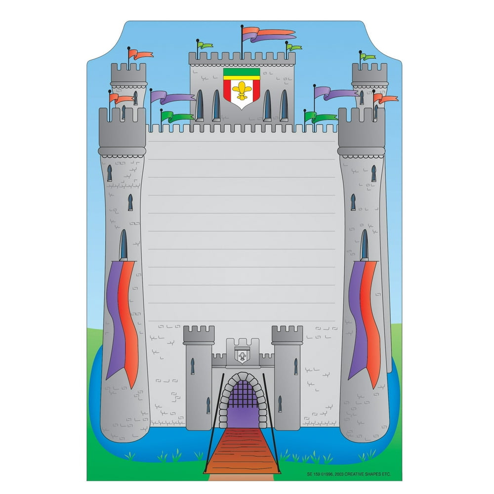 Large Notepad Castle