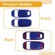 thumbnail image 4 of Cubierta de Tazón de Mango de Puerta Interior para Jeep Wrangler Gladiator JT 2DR 2018-2024 Marco de Decoración de Mango Interior Azul Profundo ABS 2 Pcs, 4 of 6