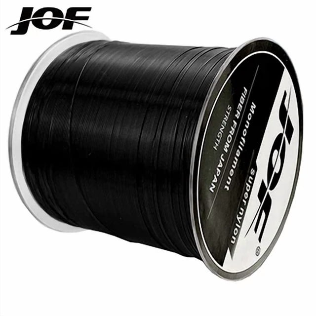 JOF 500m Nylon Fishing Line Max Drag 3.4-28.6LB Super Stronger Nylon Line Japan Monofilament Saltwater Freshwater Line Pesca