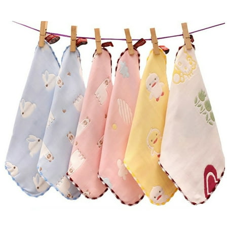Coofit 6 Pcs Serviette De Bebe Mignon Dessin Anime 6 Couches Gaze Coton Bebe Serviette De Visage Bebe Gant De Toilette Walmart Canada Coofit 6 Pcs Serviette De Bebe Mignon Dessin Anime 6 Couches Gaze Coton Bebe Serviette De Visage Bebe Gant De Toilette Walmart Canada