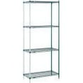 thumbnail image 5 of Nexel 36W" x 12"D x 54"H Wire Shelving Add-On, Green Epoxy Finish, 5 of 5