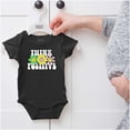 thumbnail image 5 of Inspirational Think Positive Saying Romper Boys or Girls Infant Baby Brisco Brands NB, 5 of 6