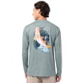 thumbnail image 2 of GH BY GUY HARVEY Men's Long Sleeve Sun Protection Top Sizes M-2XL, 2 of 8