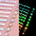 thumbnail image 6 of Yiokii Luy Star Folding Paper Strips Pastel Luminous Star Origami Strip+, 6 of 8