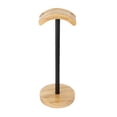 thumbnail image 2 of Soporte de exhibición universal para auricures Colgador de 2.36 pulgadas de ancho Base sólida Soporte para auricures Soporte para auricures Color de madera Sunnimix Soporte para auriculares, 2 of 8