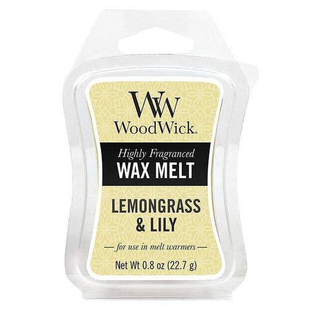 Woodwick Wax Melts, Wood Smoke, 1 Pack of 6, 3 oz