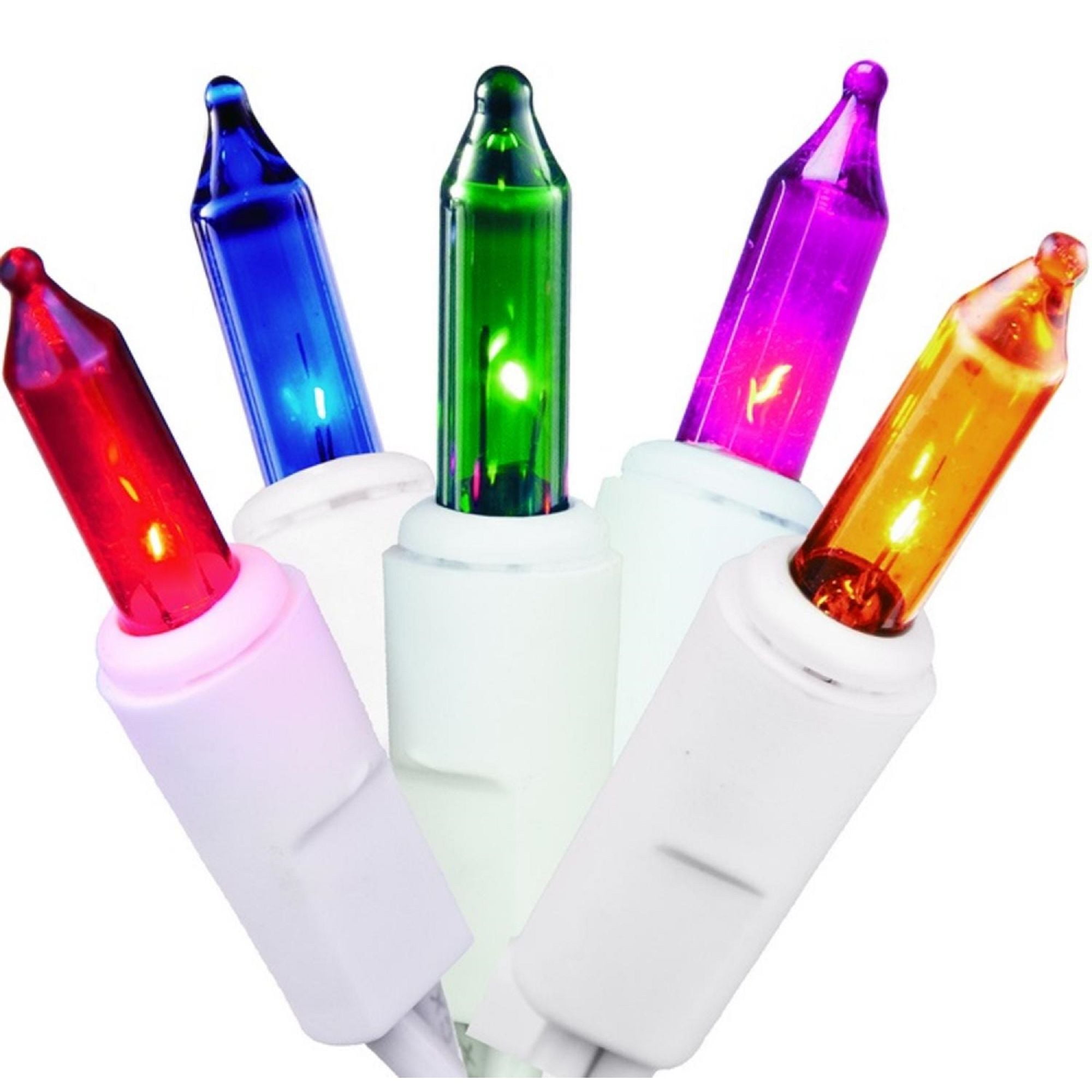 Northlight 300ct Mini String Lights MultiColor 62' White Wire