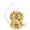 Golden, variant on Raindrops Golden Kerosene Lamp Replacement Burner for Decoration with Versatile Wick Suitable for Many Oil Lamps 6.5