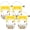 Yellow, variant on 2pcs Wasp Trap, Yellow Hornet Bee Traps Catcher with Hanging Non-Toxic PP Plastic Jacket Traps for Outdoors/Garden - Yellow
