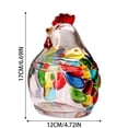 thumbnail image 3 of ERK 1Pcs Airtight Glass Candy Jar With Secure Locking Lid For Kitchen Pantry Organization And Decorative Storage, 3 of 5